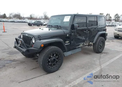 2013 Jeep Wrangler Unlimited Sahara из США, поврежденный, VIN 1C4BJWEG2DL678252